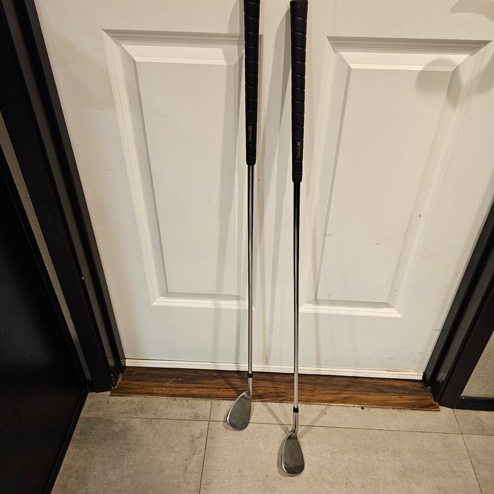 Warrior Custom Golf Wedge Set 52° Gap Wedge Lob 60° RH Steel Pair Lot